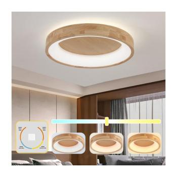 BRILAGI-LED mennyezeti lámpa FALCON WOOD LED/40W/230V 3000/4000/6000K 60 cm fa BRI537 kép
