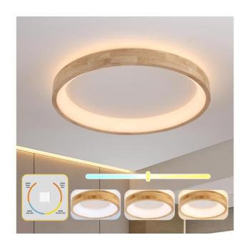 BRILAGI-LED mennyezeti lámpa FALCON WOOD LED/60W/230V 3000/4000/6000K 80 cm fa BRI557 kép