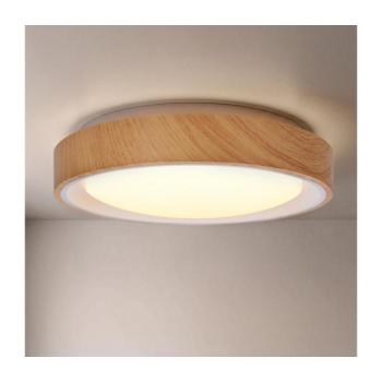BRILAGI - LED mennyezeti lámpa FLOCO LED/24W/230V Ø 30 cm fa/fehér WO800-OEM51-30-WHT kép