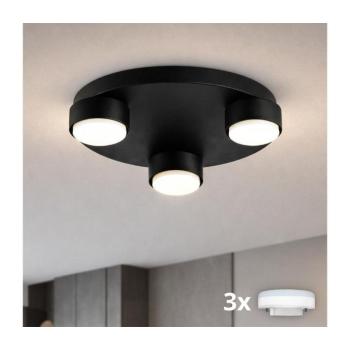 BRILAGI - LED mennyezeti lámpa MONO 3xGX53/30W/230V Ø 30 cm fekete 89-008B kép