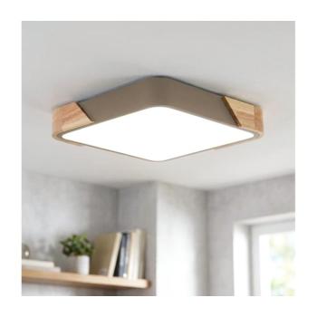 BRILAGI - LED mennyezeti lámpa PILANA SQUARE LED/24W/230V tölgy/bézs 32x32 cm WO800-OEM54-30 kép