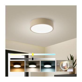 BRILAGI -LED mennyezeti lámpa POOL LED/18W/230V 3000/4000/6000K átm. 20 cm bézs BRI541 kép