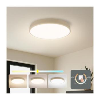 BRILAGI - LED mennyezeti lámpa POOL LED/36W/230V 3000/4000/6000K átm. 30 cm bézs BRI336 kép