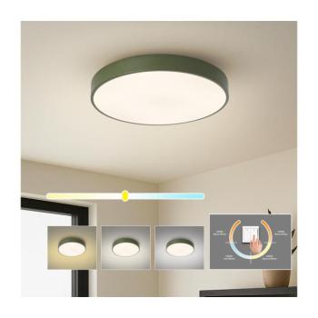 BRILAGI - LED mennyezeti lámpa POOL LED/48W/230V 3000/4000/6000K 40 cm zöld BRI686 kép