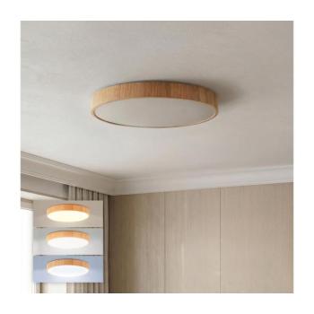 BRILAGI -LED mennyezeti lámpa POOL LED/48W/230V 3000/4000/6000K átm. 40 cm fa dekor WO800-OEM47-40-CCT kép