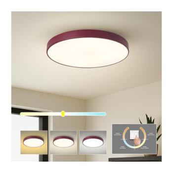 BRILAGI - LED mennyezeti lámpa POOL LED/60W/230V 3000/4000/6000K 50 cm bordó BRI697 kép