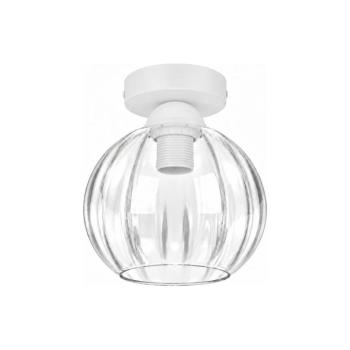 BRILAGI - LED mennyezeti lámpa RETRO GLASS 1xE27/60W/230V átm. 18 cm fehér/átlátszó BG3991+NSTK7485 kép