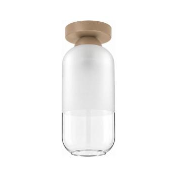 BRILAGI - LED mennyezeti lámpa RETRO GLASS 1xE27/60W/230V Ø 14 cm bézs/fehér BG3994+NSTK7777 kép