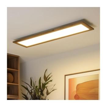 BRILAGI - LED Mennyezeti lámpa SLIMFRAME WOOD LED/58W/230V 124x34 cm barna BG1546+EG99434 kép