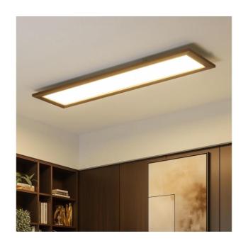 BRILAGI - LED Mennyezeti lámpa SLIMFRAME WOOD LED/58W/230V 124x34 cm sötét barna BG1546+EG99428 kép
