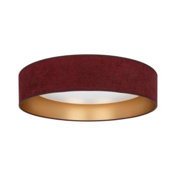 BRILAGI-LED mennyezeti lámpa VELVET SIMPLE LED/36W/230V 3000K átm. 55 cm bordó/arany 8590828055792 kép
