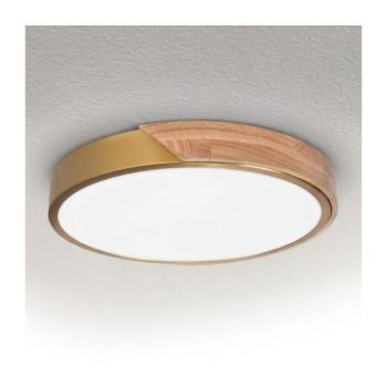 BRILAGI - LED Mennyezeti lámpatest PILANA LED/24W/230V tölgy/arany átm. 30 cm WO800-OEM55-30 kép
