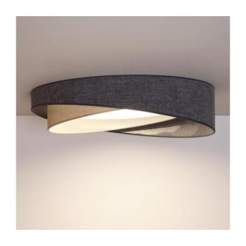 BRILAGI- LED mennyezeti lámpatest VELVET TWIST LED/24W/230V 4000K átm. 55 cm szürke/kr. 8590828043867 kép
