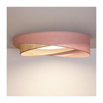 BRILAGI-LED Mennyezeti lámpatest VELVET TWIST LED/24W/230V 4000K Ø 55 cm rózsaszín/bézs. 8590828043836 kép