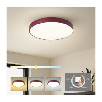 BRILAGI-LED POOL mennyezeti lámpatest LED/48W/230V 3000/4000/6000K 40 cm bordó BRI689 kép