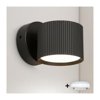 BRILAGI - LED RGB dimmelhető fali spotlámpa STRIPY 1xGX53/14W/230V Wi-Fi Tuya fekete BG2847+IM1489 kép