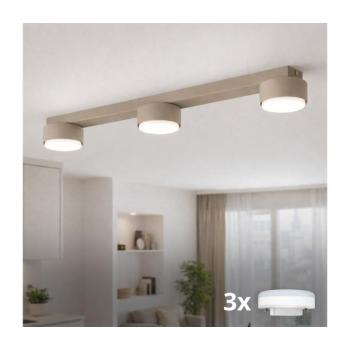 BRILAGI - LED RGB dimmelhető MONO spotlámpa 3xGX53/14W/230V Wi-Fi Tuya bézs BG4580+3xIM1489 kép