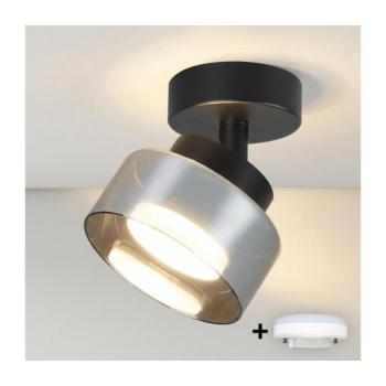 BRILAGI - LED RGB dimmelhető spotlámpa AURA LUX 1xGX53/14W/230V Wi-Fi Tuya fekete/füstszínű BG3447+IM1489 kép