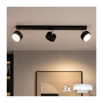 BRILAGI - LED RGB dimmelhető spotlámpa MONO 3xGX53/14W/230V Wi-Fi Tuya fekete BG5737+3xIM1489 kép