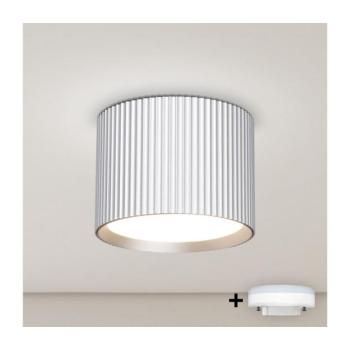BRILAGI - LED RGB fényerőszabályozható spotlámpa STRIPY 1xGX53/14W/230V 60x82 mm Wi-Fi Tuya ezüst BG2842+IM1489 kép