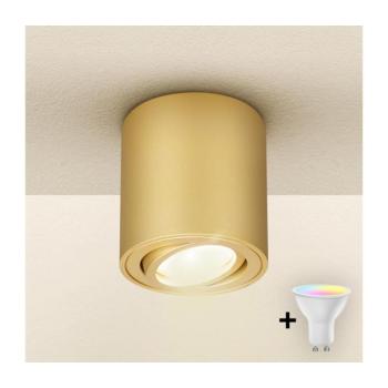 BRILAGI - LED RGBW dimmelhető beépíthető spotlámpa MIA 1xGU10/4,8W/230V 84x80 mm arany BG1033+AI2382 kép