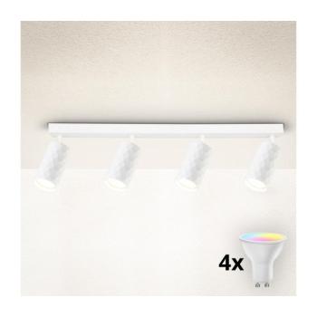 BRILAGI - LED RGBW dimmelhető beépíthető spotlámpa SELE DIAMANT 4xGU10/4,8W/230V fehér BG2859+4xAI2382 kép
