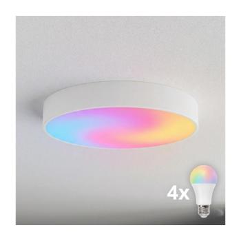 BRILAGI - LED RGBW dimmelhető mennyezeti lámpa CLARE 4xE27/12W/230V fehér BG0573+4xAI0819 kép