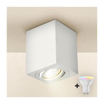BRILAGI - LED RGBW dimmelhető MIA spotlámpa 1xGU10/4,8W/230V 100x80 mm fehér BG0597+AI2382 kép