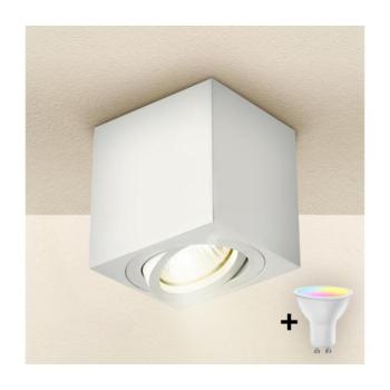 BRILAGI - LED RGBW dimmelhető spotlámpa MIA 1xGU10/4,8W/230V 84x80 mm fehér BG0595+AI2382 kép