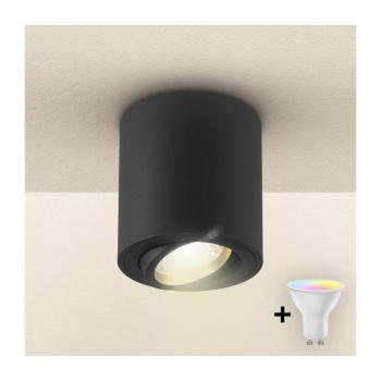 BRILAGI - LED RGBW dimmelhető spotlámpa MIA 1xGU10/4,8W/230V 84x80 mm fekete BG0590+AI2382 kép