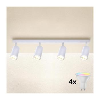 BRILAGI - LED RGBW dimmelhető spotlámpa SELE 4xGU10/4,8W/230V fehér BG0808+4xAI2382 kép