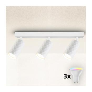 BRILAGI - LED RGBW dimmelhető spotlámpa SELE DIAMANT 3xGU10/4,8W/230V fehér BG2856+3xAI2382 kép