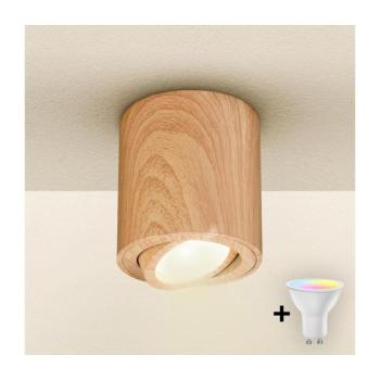BRILAGI - LED RGBW fényerőszabályozható spotlámpa MIA 1xGU10/4,8W/230V 84x80 mm barna BG1034+AI2382 kép