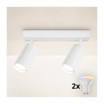 BRILAGI - LED RGBW fényerőszabályozható spotlámpa SELE MODERN 2xGU10/4,8W/230V fehér BG2867+2xAI2382 kép