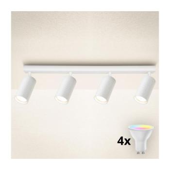 BRILAGI - LED RGBW fényerőszabályozható spotlámpa SELE MODERN 4xGU10/4,8W/230V fehér BG2872+4xAI2382 kép