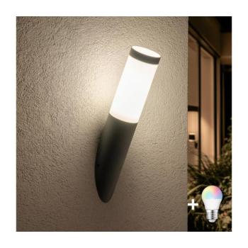 BRILAGI - LED RGBW kültéri fali lámpa ELIA 1xE27/6,5W/230V 2700-6500K IP44 antracit BG5752+AI0818 kép