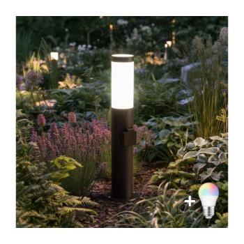 BRILAGI-LED RGBW kültéri lámpa foglalattal ELIA 1xE27/6,5W/230V 2700-6500KIP44 50 cm antracit BG5756+AI0818 kép
