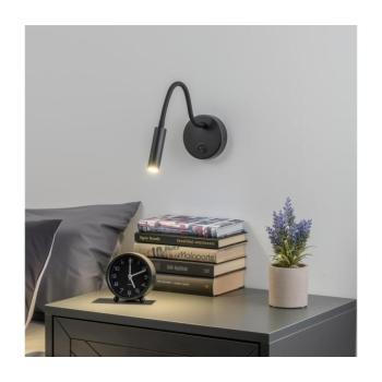 BRILAGI - LED Rugalmas fali lámpa MAYA LED/3W/230V 4000K fekete BRI078 kép