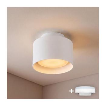 BRILAGI - LED spotlámpa BACKLIT 1xGX53/15W/230V + LED/3W átm. 10 cm fehér WO-E14-G01-WHT-OEM kép