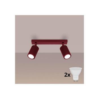 BRILAGI - LED spotlámpa CRESTO 2xGU10/10W/230V bordó BR.1922 kép
