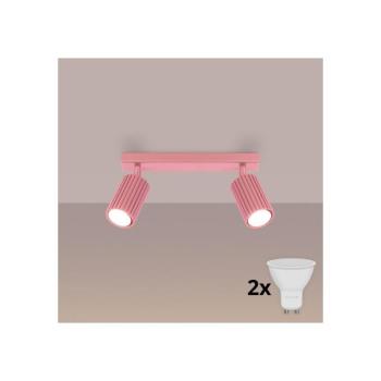 BRILAGI - LED spotlámpa CRESTO 2xGU10/10W/230V rózsaszín BR.1935 kép
