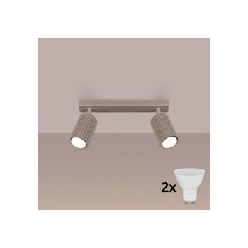 BRILAGI - LED spotlámpa CRESTO 2xGU10/10W/230V taupe BR.1763 kép
