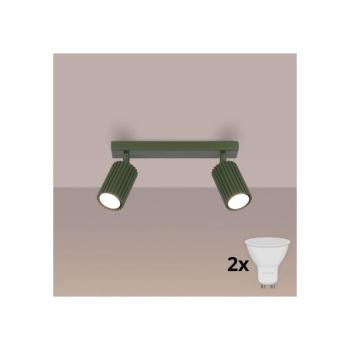 BRILAGI - LED spotlámpa CRESTO 2xGU10/10W/230V zöld BR.1618 kép