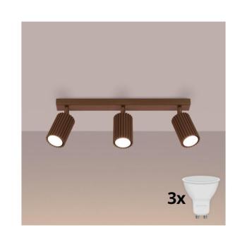 BRILAGI - LED spotlámpa CRESTO 3xGU10/10W/230V barna BR.1962 kép