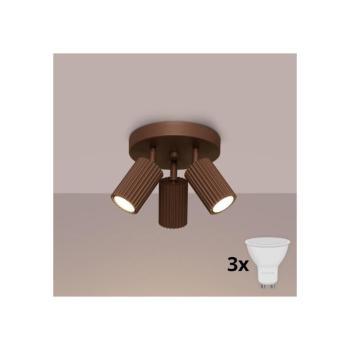 BRILAGI - LED spotlámpa CRESTO 3xGU10/10W/230V barna BR.1967 kép