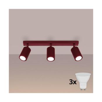 BRILAGI - LED spotlámpa CRESTO 3xGU10/10W/230V bordó BR.1923 kép