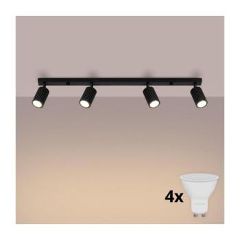 BRILAGI - LED spotlámpa CRESTO 4xGU10/10W/230V fekete BR.1584 kép