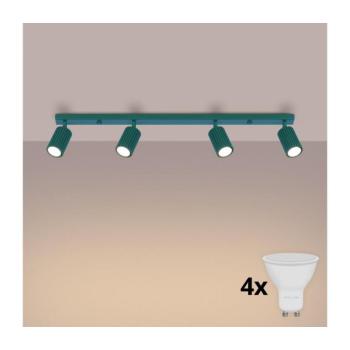 BRILAGI - LED spotlámpa CRESTO 4xGU10/10W/230V türkiz BR.1950 kép