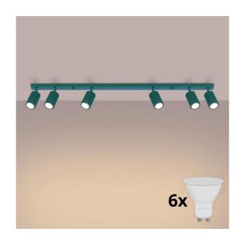 BRILAGI - LED spotlámpa CRESTO 6xGU10/10W/230V türkiz BR.1951 kép