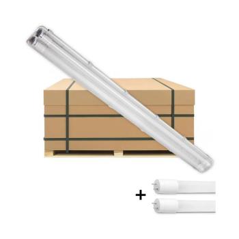 BRILAGI - LED Tech. fénycsöves világítótest OPTIMA T8 2xG13/18W/230V IP65 - raklap 110 db 110xBG1672